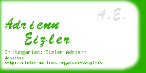 adrienn eizler business card